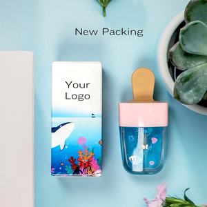 Brillant à lèvres <span class=keywords><strong>pailleté</strong></span> en forme de glace, huile de Base, Vegan, crème glacée, mignonne, transparent, New tendance, 2020 - Product Image 2