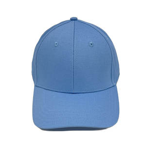 หมวกเบสบอลผ้าคอตตอนหมวกกีฬา6แผงสีล้วนออกแบบโลโก้ได้ตามต้องการปรับแต่งได้ตามต้องการ - Product Image 3