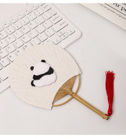 Patchs brodés Panda Premium en peluche pour l'arrière, Appliques animales en peluche autocollantes pour vêtements d'enfants, Personnalisation OEM acceptée