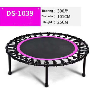 Trampolines infantiles plegables de acero para interiores y exteriores para adultos para ejercicio aeróbico y sin protección - Product Image 3