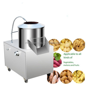 Máquina Peladora de Patatas Pequeña para Cocina y Cantina, Peladora de Patatas, Taro y Batatas, Máquina de Limpieza - Product Image 4