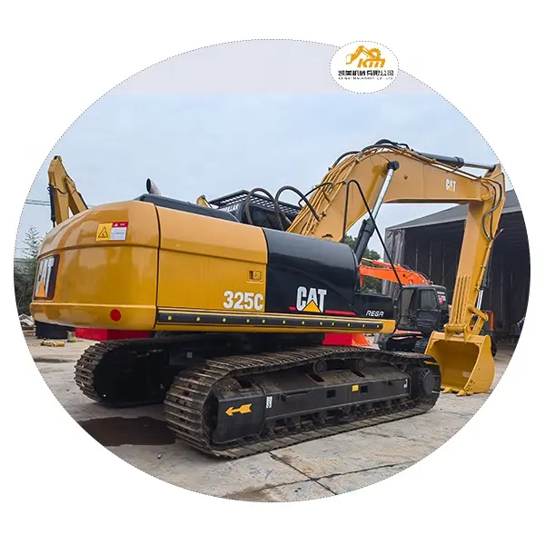 second hand Used CAT Caterpillar 325C Excavator 25 ton equipment 325 used cat excavator used crawler excavator in stock