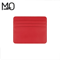 Porte-cartes d'identité et passeport minimaliste en cuir PU pour homme, style lettre, porte-badge commercial, portefeuille de crédit, sérigraphie, vente en gros, personnalisé
