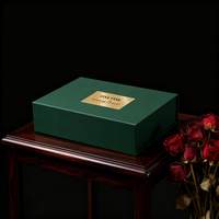 Boîtes cadeaux en carton rigide noir personnalisées de luxe avec logo, fermeture magnétique et gaufrage pour robes de mariée, sous-vêtements, fourrures, chaussettes
