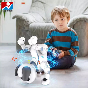 Thông minh lập trình <span class=keywords><strong>Robot</strong></span> con chó Đồ chơi điện điều khiển từ xa với ánh sáng tính năng giáo dục Điều kiện Mới mô hình nhựa - Product Image 2