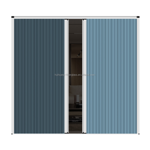 الجملة الحديثة مزدوجة الخلية الأفقية اللاسلكية يوم/ليلة نافذة العسل أو باب الظل التعتيم مع إطار من الألومنيوم - Product Image 1