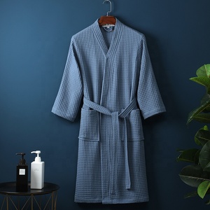 Personalized Men <strong>Kimono</strong> Bath <strong>Robe</strong> Unisex Breathable Bathrobe for Hotel Beauty Salon - Product Image 6