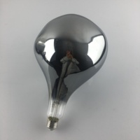 Ampoule LED SMD A160 à filament souple blanc chaud 4W 220-240V E27, lumière décorative dimmable, finition électrolytique fumée, pour usage résidentiel