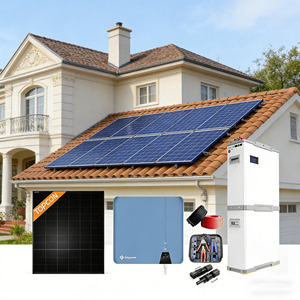 Sistema de Energía Solar Híbrido de 6kW con Batería de Iones de Litio MPPT y Salida de Onda Sinusoidal Pura para Uso Doméstico - Venta Global - Product Image 4