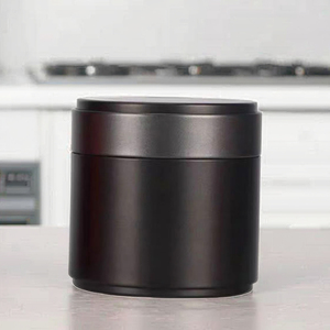 Sang Trọng Xi Lanh Kim Loại <span class=keywords><strong>Container</strong></span> 100G 150G Foodgrade Kín Trà Có Thể Kín Hộp Thiếc - Product Image 1