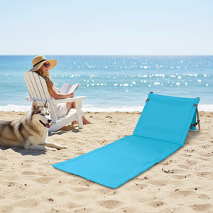 Chaise de camping et de <span class=keywords><strong>plage</strong></span> moderne, pliable, portable, <span class=keywords><strong>ultra</strong></span>-légère, en tissu Oxford 600D, avec structure en acier - Product Image 5