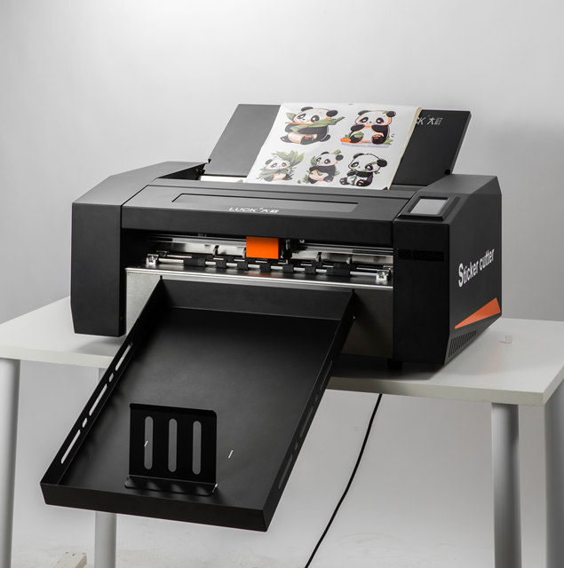 FRONT DXC330 Sheet Label Cutter 330*488mm Micro Stepper Motor Camera for 100% Automatically Contour Cutting  RGD Less Than 5