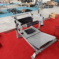 Pont de Glute RELOADED en Acier de 3 mm d'Épaisseur de Haute Qualité, Machine de Gymnastique avec Logo/Couleur Personnalisés pour Équipement d'Exercice de Club de Fitness