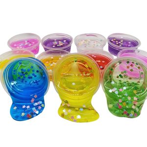 Kit de <span class=keywords><strong>slime</strong></span> en cube, 24 couleurs, pâte à modeler élastique anti-adhésive, jouets de décompression pour enfants, cadeaux pour garçons et filles - Product Image 5