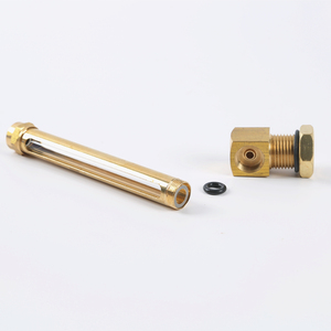 XZW 1/4 BSP 100mm Jauge de niveau de réservoir en laiton, jauge tubulaire d'huile, jauge de niveau, raccords de tuyauterie, moulage et polissage - Product Image 2