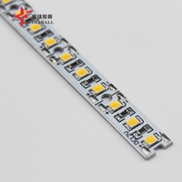 Profilé en aluminium pour éclairage linéaire LED 107 mm, luminaire suspendu réglable, IP20, canal de plafond anodisé pour éclairage de bureau