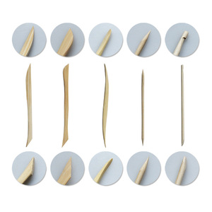 Xinbowen pâte à bois 10 pièces de haute qualité, outils en argile polymère douce, poterie, ensemble d'outils de modelage pour les enfants - Product Image 5