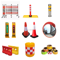 Prix du distributeur Colonne d'avertissement de trafic Barricade de stationnement extérieur amovible haute visibilité Poteau d'avertissement en acier inoxydable