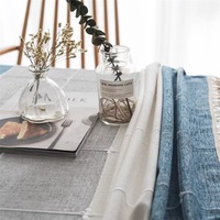 Nappe en lin 100 % personnalisée, antidérapante et imperméable pour la maison, la cuisine et les fêtes – Vente en gros