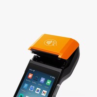 Machine de paiement de terminal de point de vente portable NFC Android 14 à écran tactile de 5.5 pouces avec imprimante thermique de 58mm