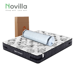 Colchón Ortopédico Premium Firmeza Media de Muelles Ensacados Espuma Viscoelástica Moderna y Látex Natural Tamaño <span class=keywords><strong>Queen</strong></span>/King para Escuela Hospital Hotel - Product Image 2