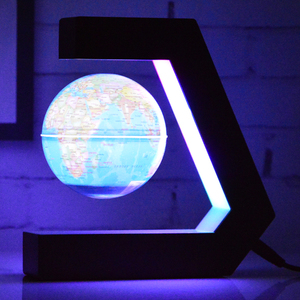 Globo a levitazione magnetica di piccolo diametro di nuova generazione a forma di <span class=keywords><strong>E</strong></span> con lampada - Product Image 5