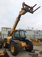 Chariot élévateur à roues 3 tonnes Caterpillar CAT30 USA Chariot élévateur diesel de marque américaine Mini petit chariot élévateur d'occasion CAT