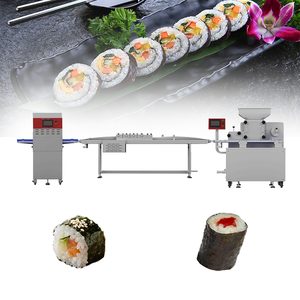 Máquina para Hacer Sushi <span class=keywords><strong>Maki</strong></span> de Alta Capacidad, Línea de Producción Industrial para Formar y Cortar Rollos de Sushi - Product Image 2