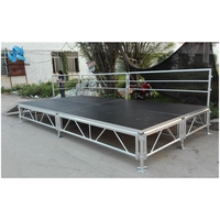 La plate-forme portative d'étape de concert facile installent l'étape extérieure d'aluminium d'événement