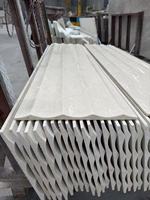 Carreaux de mur en marbre beige gravés en 3D, découpés sur mesure, rainurés, pour la décoration des murs de bar ou de restaurant