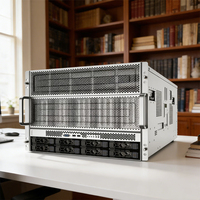 Serveur GPU IA double AMD EPYC 9004/9005, prend en charge 8*600W GPU, 24*DDR5, montage en rack 7U, en stock
