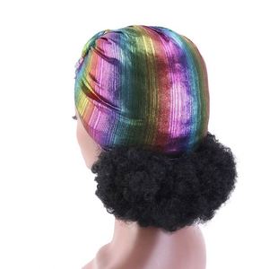 Turbante Anudado de Diseño para Mujer, Pañuelo Elástico de Poliéster, Diadema Multifuncional Colorida para Exteriores, Venta al por Mayor - Product Image 3