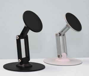 Supporto per Laptop in Lega di Alluminio e Silicone con Fissaggio Magnetico, Rotazione a 360°, Pieghevole e Portatile, per Tablet e Telefoni Cellulari - Product Image 2