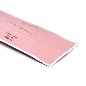 Best sale custom print facial mask packing bag 3 side <span class=keywords><strong>heat</strong></span> sealed laminated foil pouch - Product Image 6