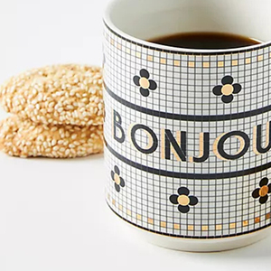 Tazas de Café de Cerámica Geométricas con Borde Dorado Creativas, Hechas a Mano, Estilo Retro de Lujo Ligero, Marca EHG, Origen GUA - Product Image 6