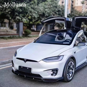 ชุดอุปกรณ์เสริมพลั่วกันชนหน้าสำหรับโมเดล x cmst สไตล์คาร์บอนไฟเบอร์ - Product Image 6