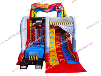 Jeu de fléchettes gonflable commercial d'extérieur, jeu de fléchettes de football gonflable, jeux sportifs interactifs pour adultes