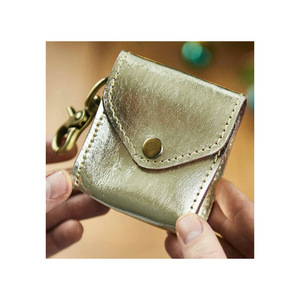 Fabricant d'origine de sacs à déjections canines en cuir, sacs à déjections canines portables, dispositifs de ramassage de déjections canines à bouton-pression. - Product Image 5