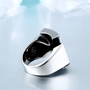 SS8-372R acciaio soldato di ferro croce dell'acciaio inossidabile degli uomini anello di personalità popolare <span class=keywords><strong>smart</strong></span> smalto gioielli per L'europa - Product Image 6