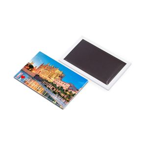 China Manufacturer Tourist Souvenir Customized Photo Design Mallorca Tin Plate <b>Fridge</b> Magnet - Product Image 3