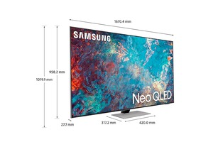Televisor Inteligente <span class=keywords><strong>QLED</strong></span> 4K UHD Mini LED de 75 Pulgadas, 120Hz, Atenuación Local, Quad Core, Android 11, Dolby Vision, HDR10+, Televisor para Juegos - Product Image 2