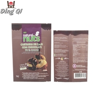 Food Grade Custom Bedrukte Mylar Snack Back-Seal Zak Noten En Gedroogd Fruit Vacuüm Verpakking Zakken Met Logo