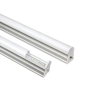 Vente chaude-Tube LED T5 pour la maison ou l'industrie et le prix d'usine, couverture de corps de lampe lumineuse, article d'éclairage flamme industrielle