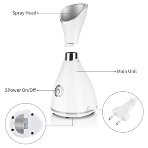 Vaporizador Facial Profesional Portátil 2 en 1, Máscara de Plástico para Dermoabrasión, Vaporizador Facial con Nebulización Cálida, Nano Vaporizador Facial Portátil - Product Image 3