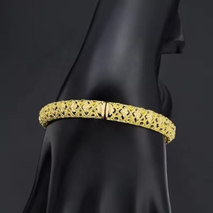 Jxx - Brazaletes de Lujo en Color Dorado con Dijes de Diseño para Mujeres Africanas, Regalos de Boda, Joyería de Moda - Product Image 3