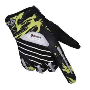 Gants de cyclisme à doigts complets, chauds pour l'hiver, noirs et bleus, avec paume renforcée en silicone, unisexe, pour adultes - Product Image 3