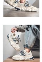 Chaussures de course en maille respirante pour hommes, baskets légères et amortissantes, baskets décontractées pour la marche et le fitness