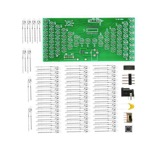 Kit de sablier électronique à assembler soi-même OKYN-Y2300 avec lumière LED fluide pour la pratique de la soudure et l'apprentissage des étudiants - Product Image 2