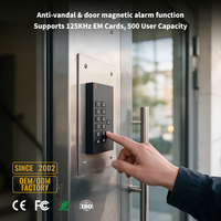 Clavier de sécurité pour contrôle d'accès aux portes, lecteur de cartes RFID de proximité, PIN, 500 utilisateurs, Wiegand 26, bureau, commercial