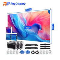 P2.6 P2.97 P3.91 Never Black Paket Sistem Video Wall LED Turnkey untuk Luar Ruangan, Fleksibel, Lengkung, Layar Panel Display Panggung untuk Sewa, IP65